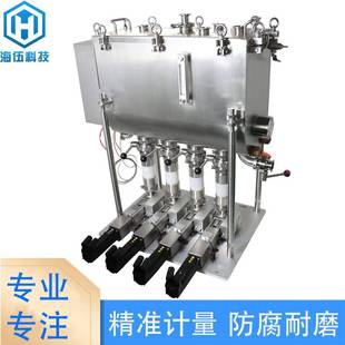 多通道伺服陶瓷泵可搭配多工位袋装 机陶瓷转阀泵 机多列立式 包装