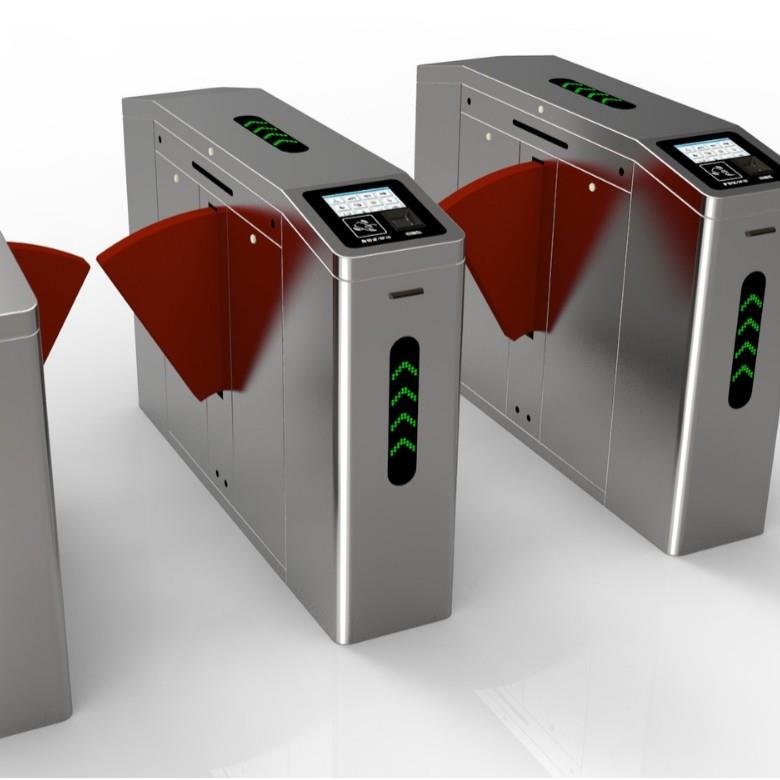 人行通道闸不锈钢翼闸校园闸机校园通道闸人证核验闸机