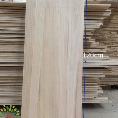 桐木板定做120*50*1cm实木板直拼板梧桐原木书柜衣柜隔板置物牌匾