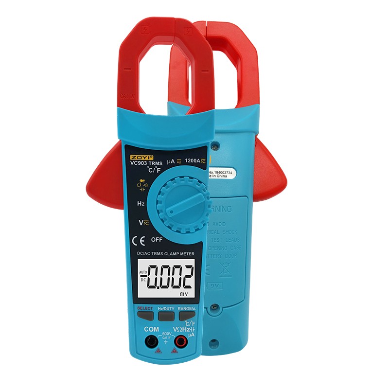 众仪数字钳形表VC902 VC90交直流00电流电压电容电阻自动量程