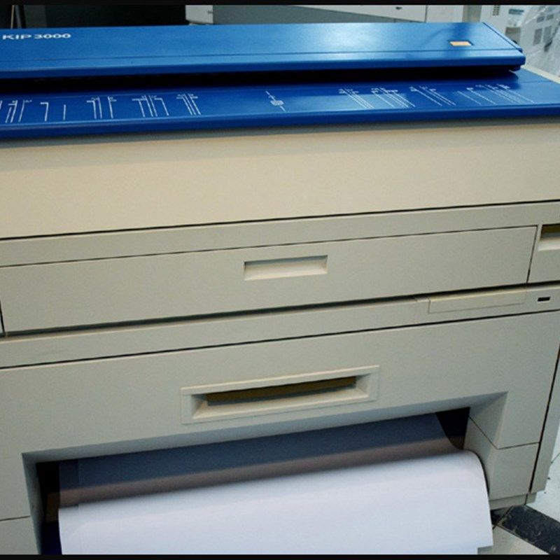 奇普kip 蓝白图工程彩色扫描 打印机复印机一体办公用