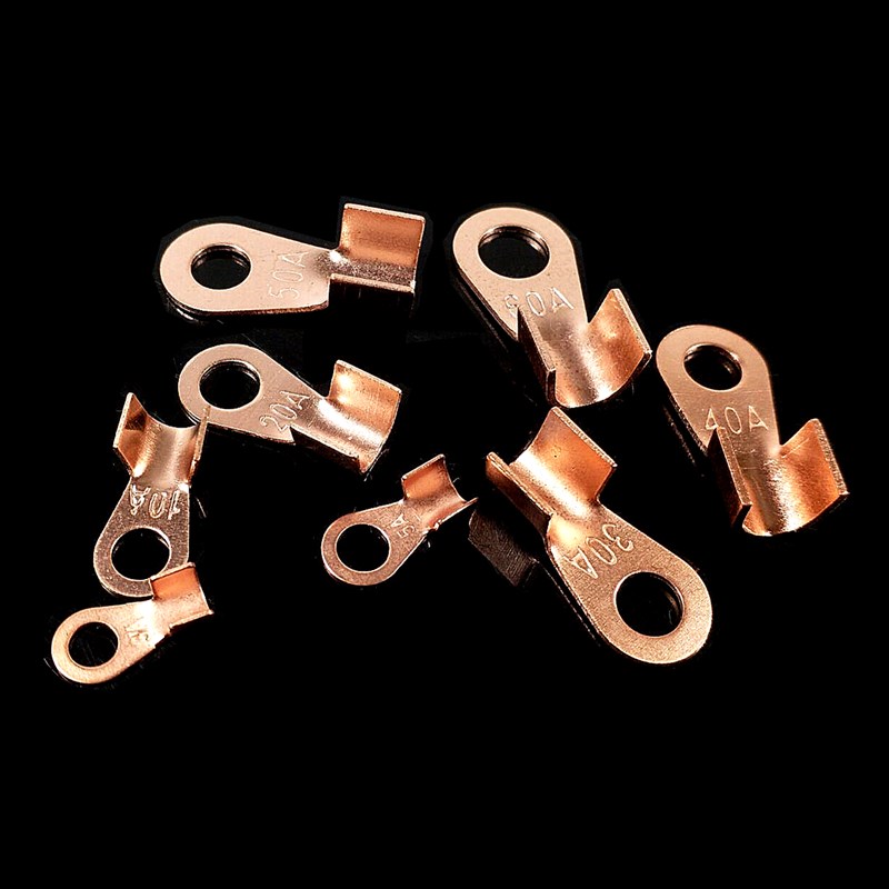 接线端子OT铜开口鼻线鼻子线耳汽车车冷压接线端子装