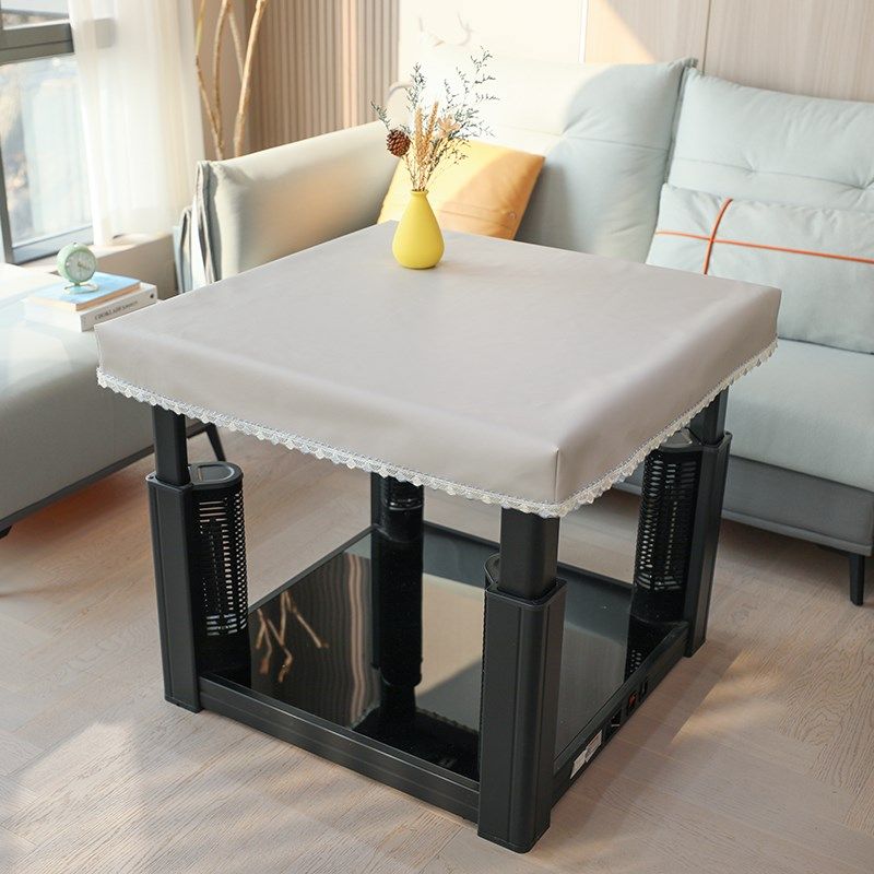 烤火桌防水防油桌罩电暖桌桌布烤火被防脏皮革罩子茶几免洗餐桌布,居家布艺,桌布,淘宝优惠券,粉丝福利购,淘宝优惠卷