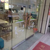 玻璃门拉手实木雕刻新款 酒店拉手黑色拉手刻字刻 现代时尚