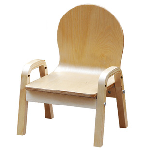 幼儿园宝宝小椅子靠背椅小孩扶手椅实木家居小板凳