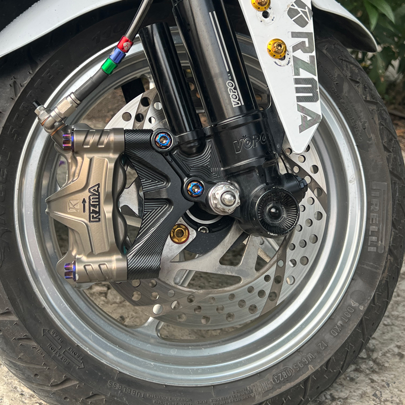 RZM瑞祖玛大辐射卡钳G-M煞车泵电动机车碟煞制动改装赛道版