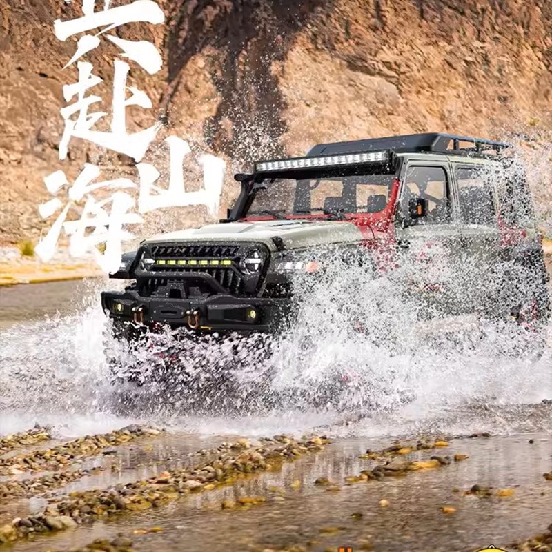 雷拉洛携手Croboll 新款1/7大型攀爬越野车MK-07 前后差速锁 断传