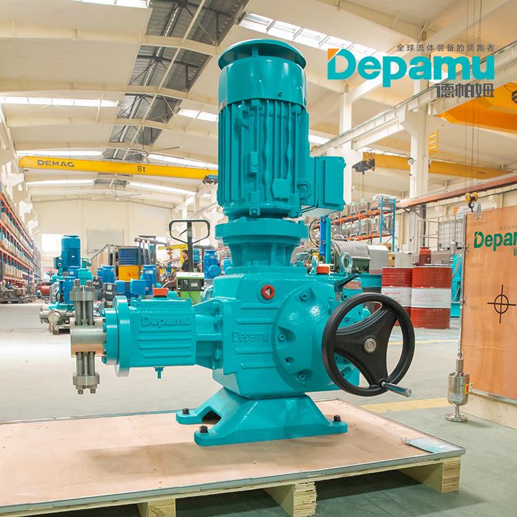 柱塞式计量泵环保水处理污泥输送含固介质耐磨损