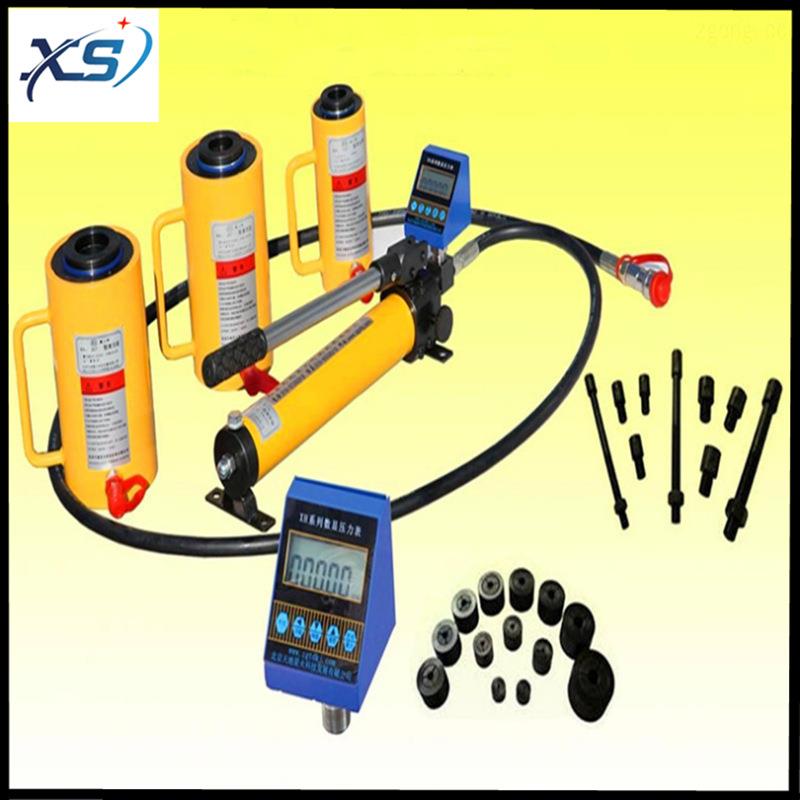 厂家供应钢筋拉力计建筑检测工具测试仪指针/智能数显锚杆拉拔仪