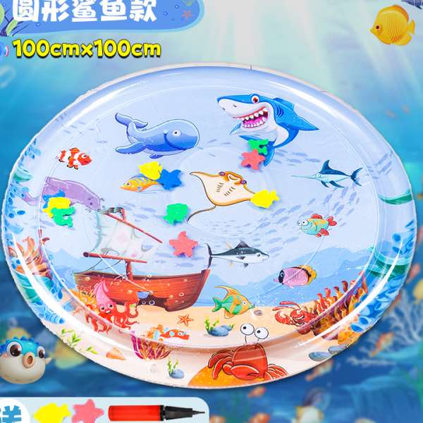 qy猫咪水床垫宠物拍拍水垫大号狗狗注水冰垫凉加厚防抓小鱼玩