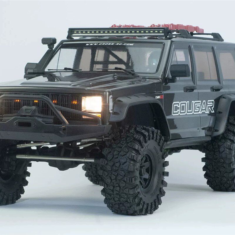 1/8遥控模型四驱硬派越野EMOX2大狮子切诺基攀爬车CROSSRC