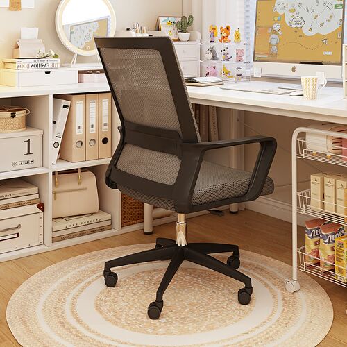 电脑椅子久坐舒服办公座椅宿舍大学生学习靠背椅家用书桌凳子