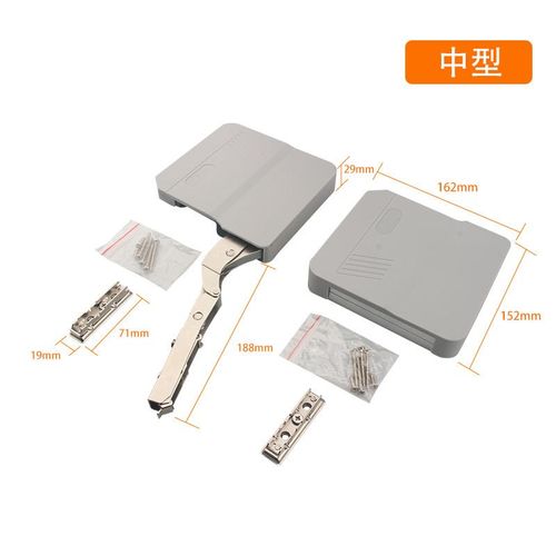 免铰链橱柜上翻门支撑杆吊柜门任意停液压杆随意停静音气动气压杆