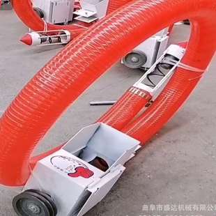 牛筋软管吸粮机现货5寸10米车载式 自吸式 小型蛟龙抽料机
