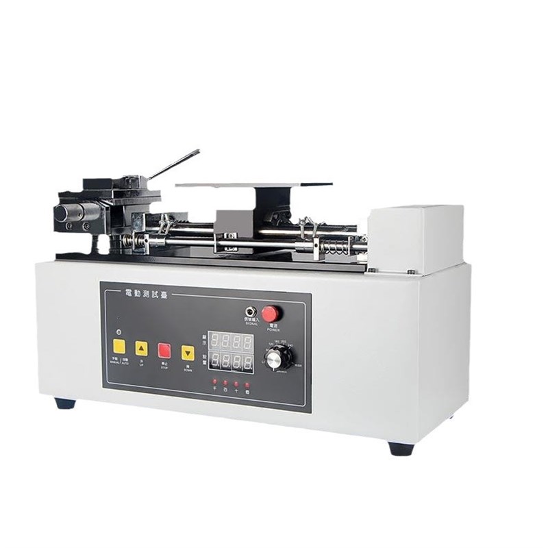 高精度电动推拉力计卧式测试台电缆线布料橡胶数显推拉力计测试台
