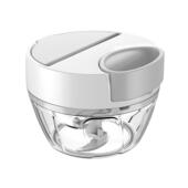 佐料蒜泥手动拉蒜器多功能肉沫辅食搅碎器家用厨房快速锋利打蒜器