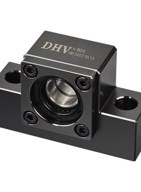 DHV鼎豪精密EK20丝杆支撑座凸型固定侧轴承座高精度丝杆固定座