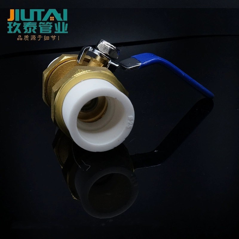 PPR铜双活接球阀6分自来水管开关4分家用铜芯阀门ppr水管管件