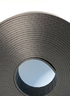 BOTTES PU平皮带钢丝芯提升带牵引抗拉伸性能好工业皮带开口平皮