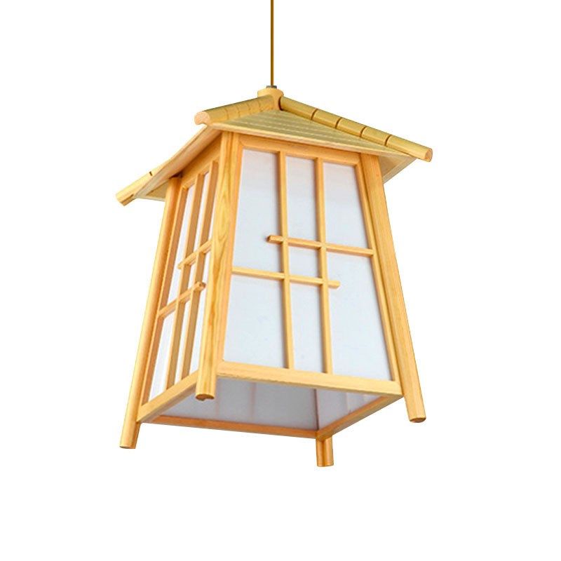 日式吊灯榻榻米灯具卧室和室樟子松原木灯主题餐厅客栈创意木艺灯,家装灯饰光源,客厅吊灯,淘宝优惠券,粉丝福利购,淘宝优惠卷