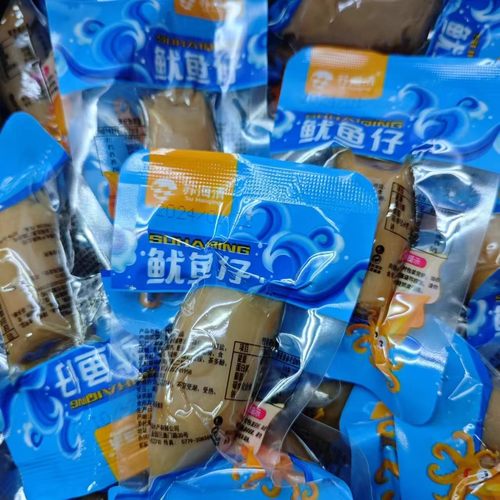 即食鱿鱼仔广西北海特产苏海清即食小鱿鱼海兔子原味辣味烧烤味