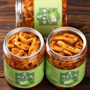 湖南衡阳特产金甲吉鸡罗卜条香辣味罗卜干下饭菜辣脆榨菜即食酱菜