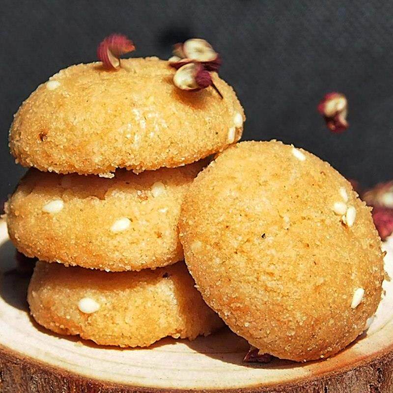 闻酥园椒盐酥四川特产文殊院街桃酥零食成都小吃糕点酥饼传统宫廷