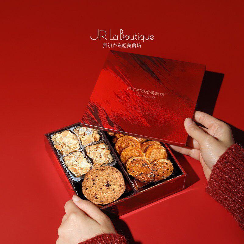 JR乔酥尔卢布松蝴蝶曲四重奏奶旦油饼干 奇干巴ZEI木糕点零食外滩