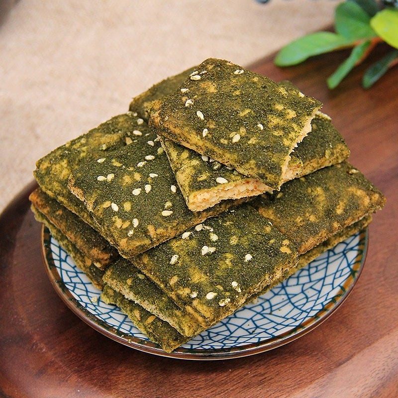 老香斋海苔条饼上海特产老字号春节年货伴手礼咸休闲零食小吃饼干