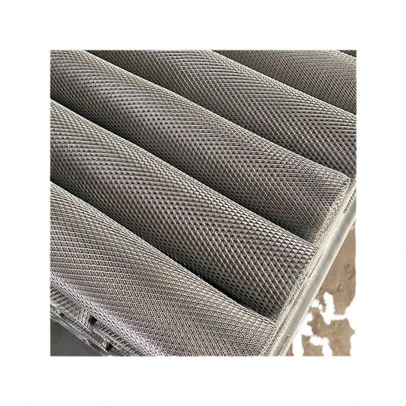 钢板网菱形拉伸不锈钢网片 建筑装饰扩张网 脚踏称重铁丝网钢笆片