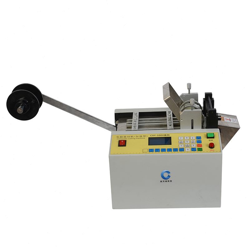 自动玻纤管送料切管机尼龙硬管铁氟龙橡胶切断机硅胶管电脑裁管机