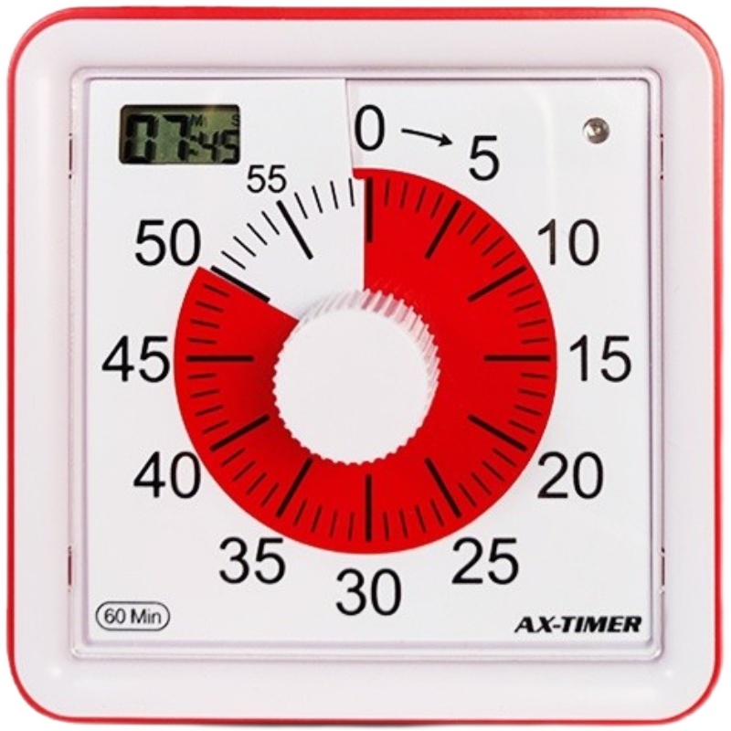 可视化计时器儿童自律学习静音时间管理器学生专用定时提醒器闹钟