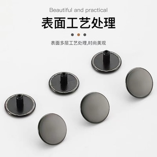 厘三合一连接件偏心轮铁皮盖子多层电镀防锈金属装饰盖遮丑盖子