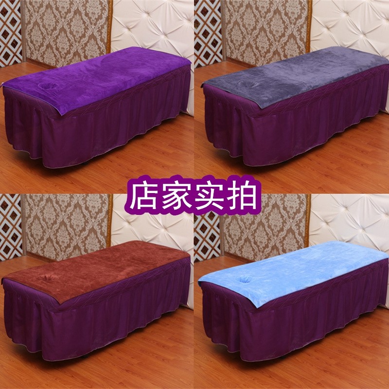 定制款100x200超大号浴巾180美容院浴巾按摩床单铺床专用加大毛巾