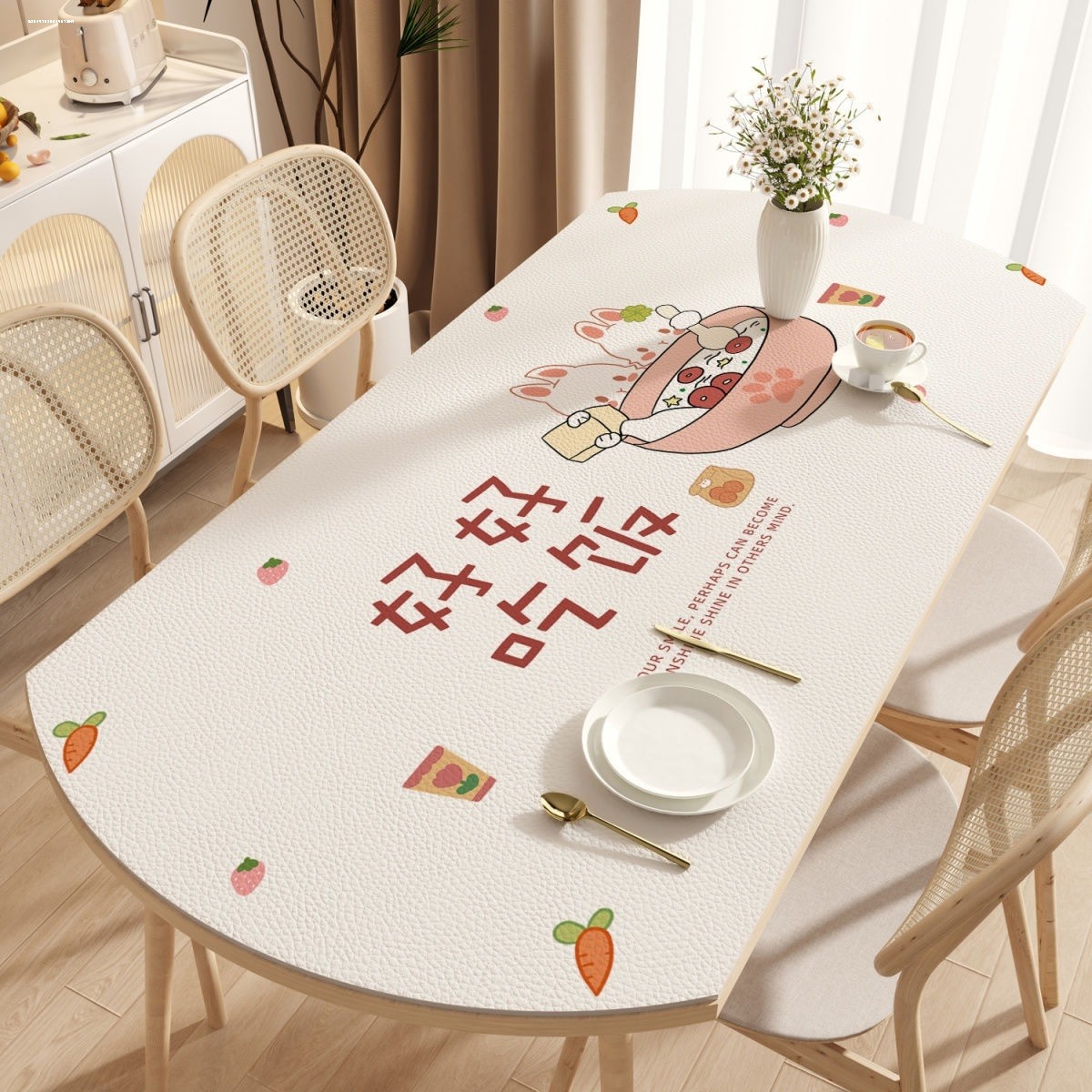 in长椭圆桌垫防水防油免洗客厅伸缩圆形餐桌布茶几皮革垫,居家布艺,办公桌垫,淘宝优惠券,粉丝福利购,淘宝优惠卷