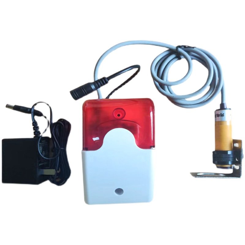 全自动封边机断带缺带报警装置红外感应器无封边条缺料警示灯监视