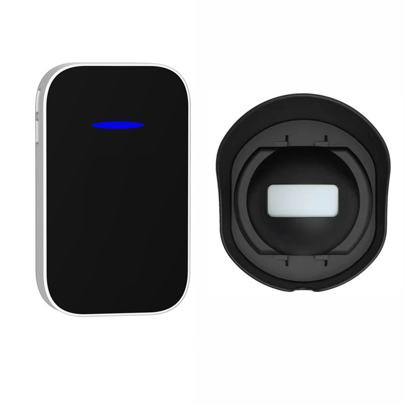 新款人体红外感应门铃商铺门口迎宾器一拖二38首音乐分体防盗器