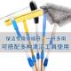 多功能保洁工具加厚加长杆伸缩杆延长杆一支杆外墙高处擦玻璃清洁