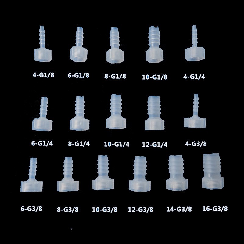 塑料内丝宝塔接头 1分2分3分4分6分内丝螺纹宝塔内丝塑料软管接头