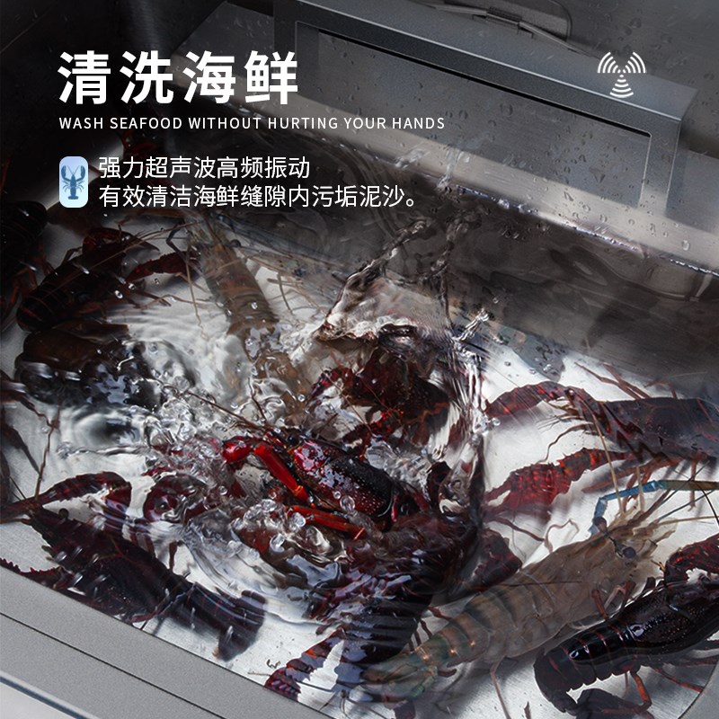 家用小型洗碗机全自动家用超声波外置台式洗碗洗菜机