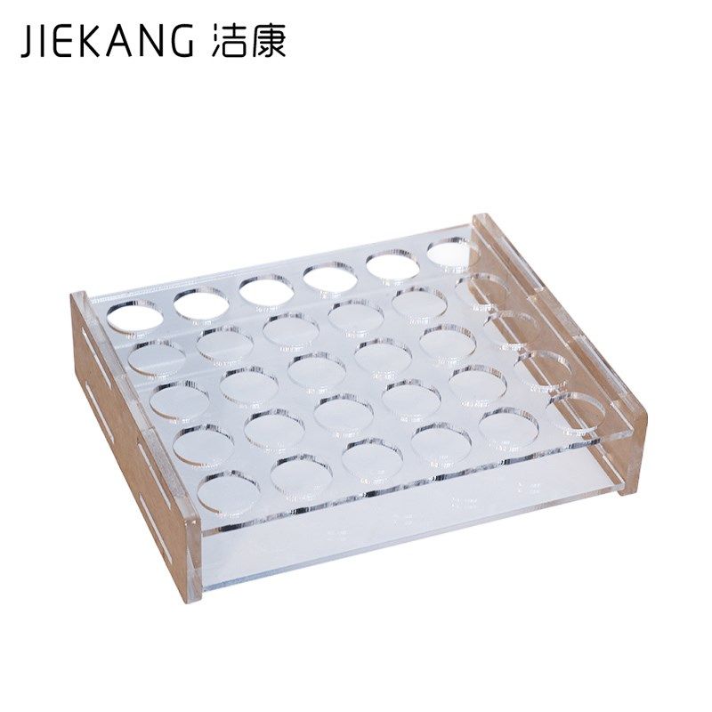 有机玻璃样品瓶架 顶空玻璃瓶架552实验室小瓶子架进样瓶展示架