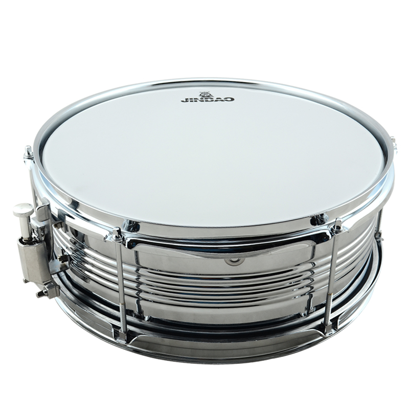 津宝架子鼓小军鼓 JB-051E 不锈钢 小军鼓 队鼓 送背带 鼓棒