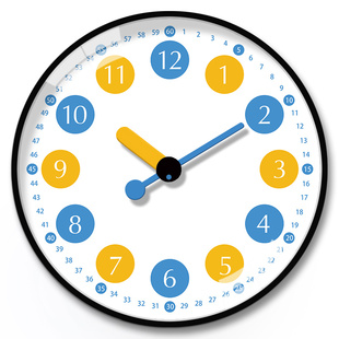 荣科钟表创意卡通挂钟爱家用时钟客厅卧室儿童房挂墙石英钟