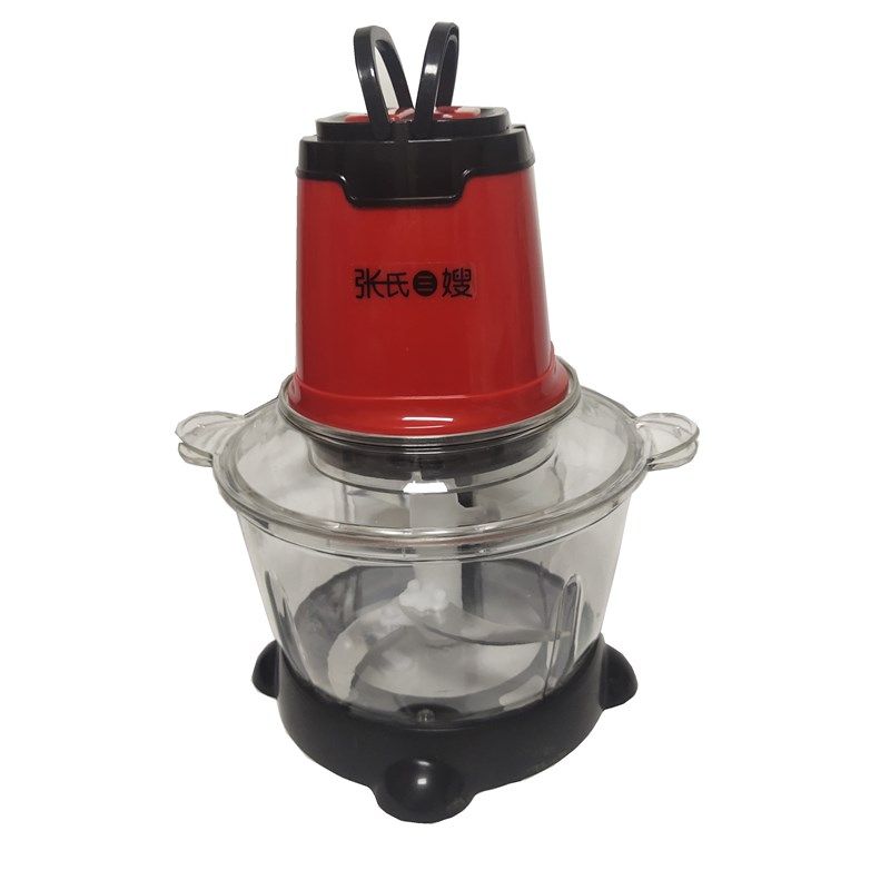 张氏三嫂电动绞肉机小型搅拌辣椒蒜蓉器家用剁馅碎葱切菜小型料理