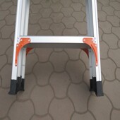 奥鹏铝合金字梯子米安全工程加厚室内侧 米