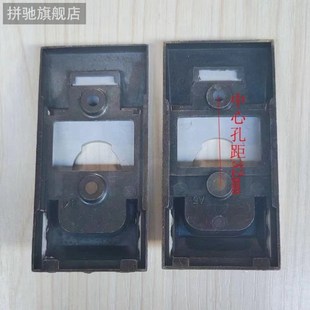 拼驰加厚挂衣杆五金橱底座衣通固定座晾挂衣钩杆托柜内法