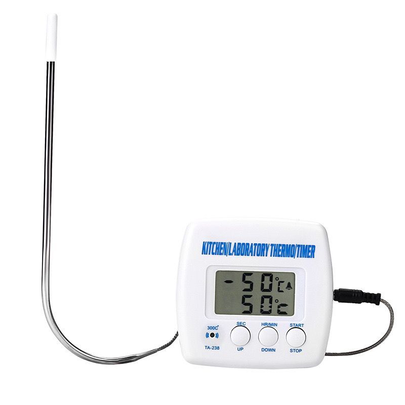 电子商用温度计烘焙烤箱精准探针水温计油温表油炸烤炉面团测温计