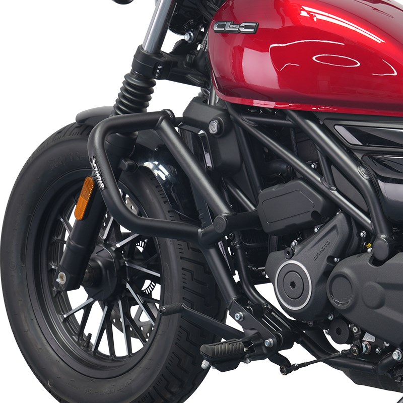 STUNTCX护杠适配春风250CLC靠背摩托车保险杠标准杠改装防摔配件
