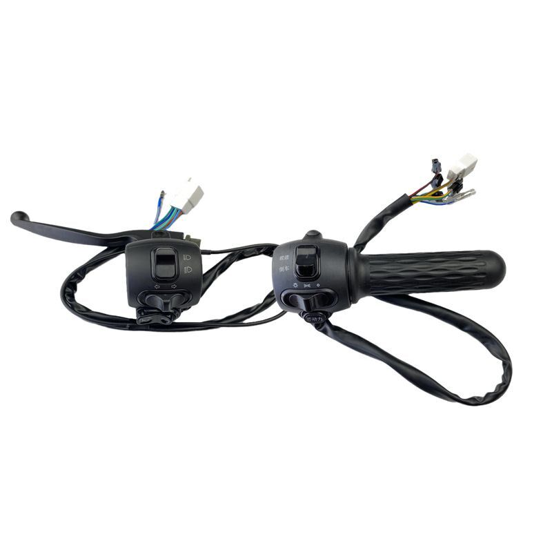 淮海电动三轮车原装芯动力转把调速把油门关新款