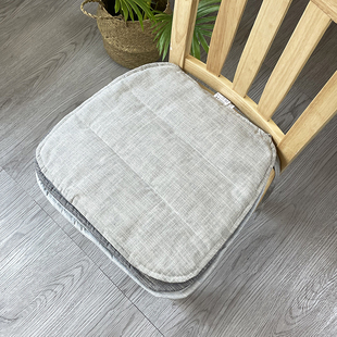 超薄款四季坐垫椅子垫子马蹄形餐椅垫梯形垫家用屁垫汽车座垫